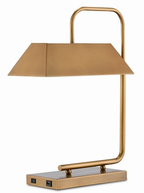 Hoxton Collection Two Light Table Lamp Light Antique Brass Desk Lamps Lighting sale online