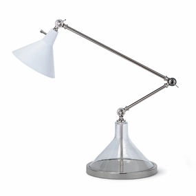 Ibis One Light Table Lamp Polished Nickel Desk Lamps Lighting sale online