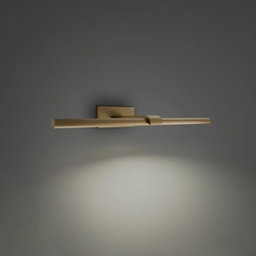 Inlet LED Picture Light Aged Brass Wall Lights for patio sale