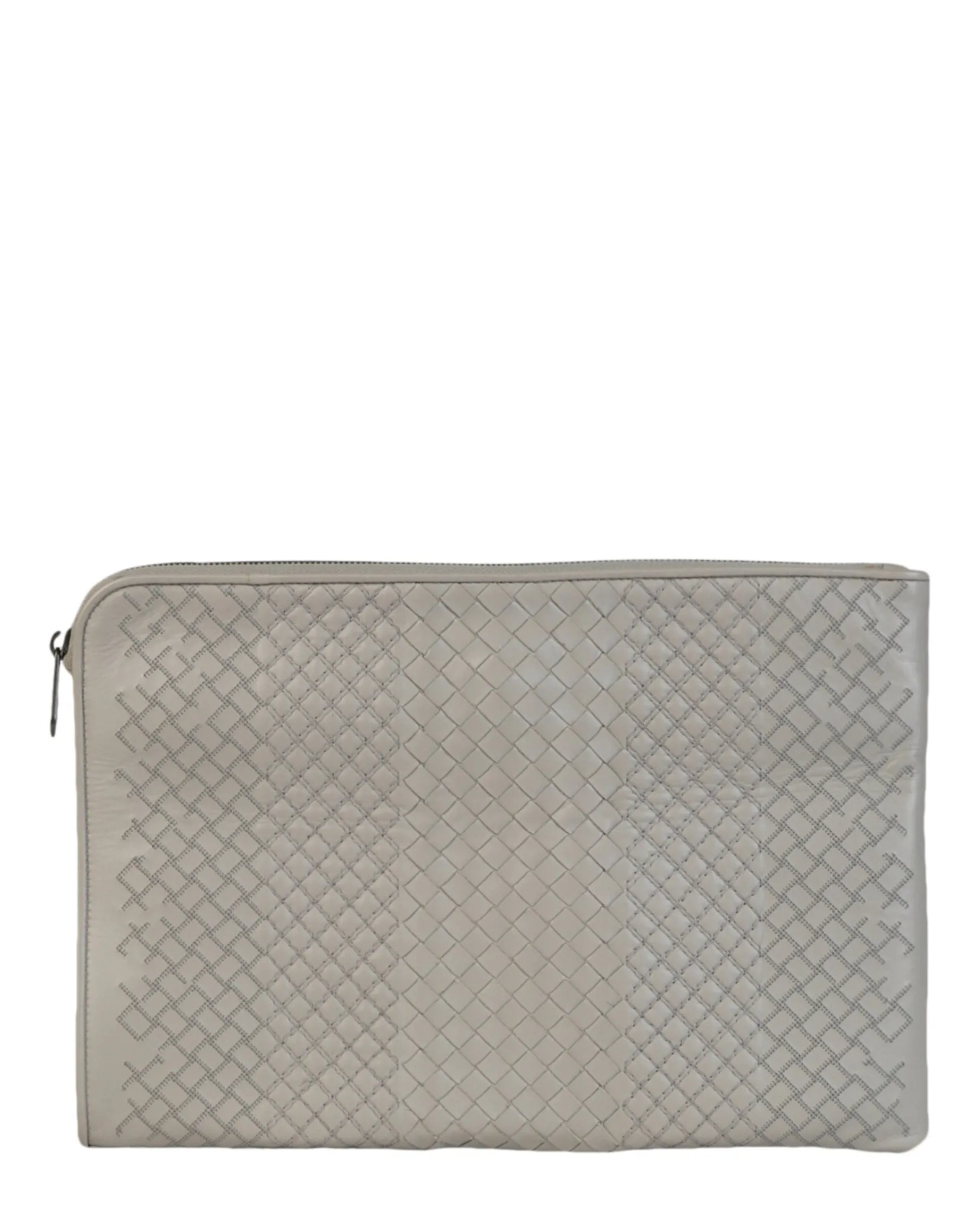 Intrecciato Woven Clutch