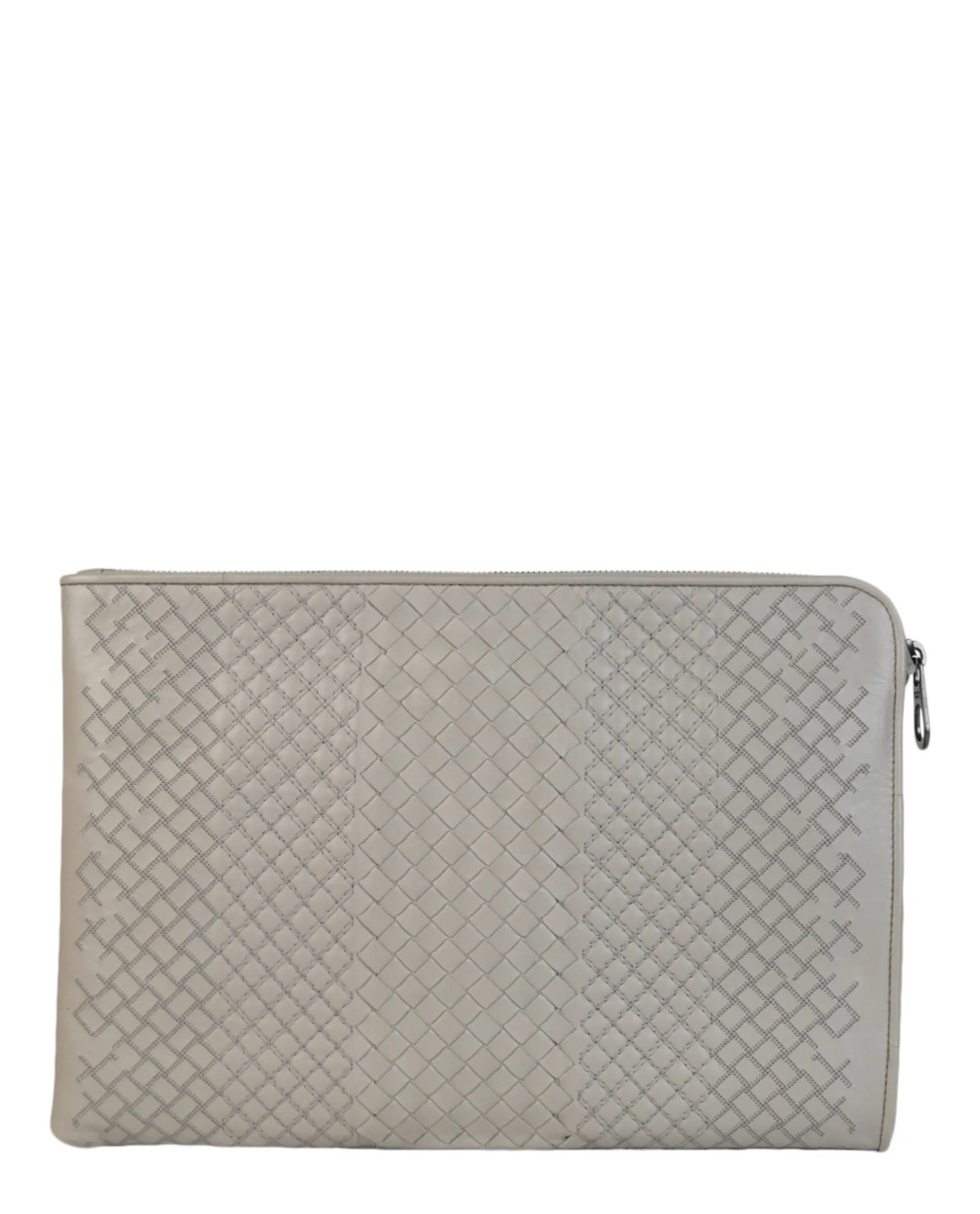 Intrecciato Woven Clutch