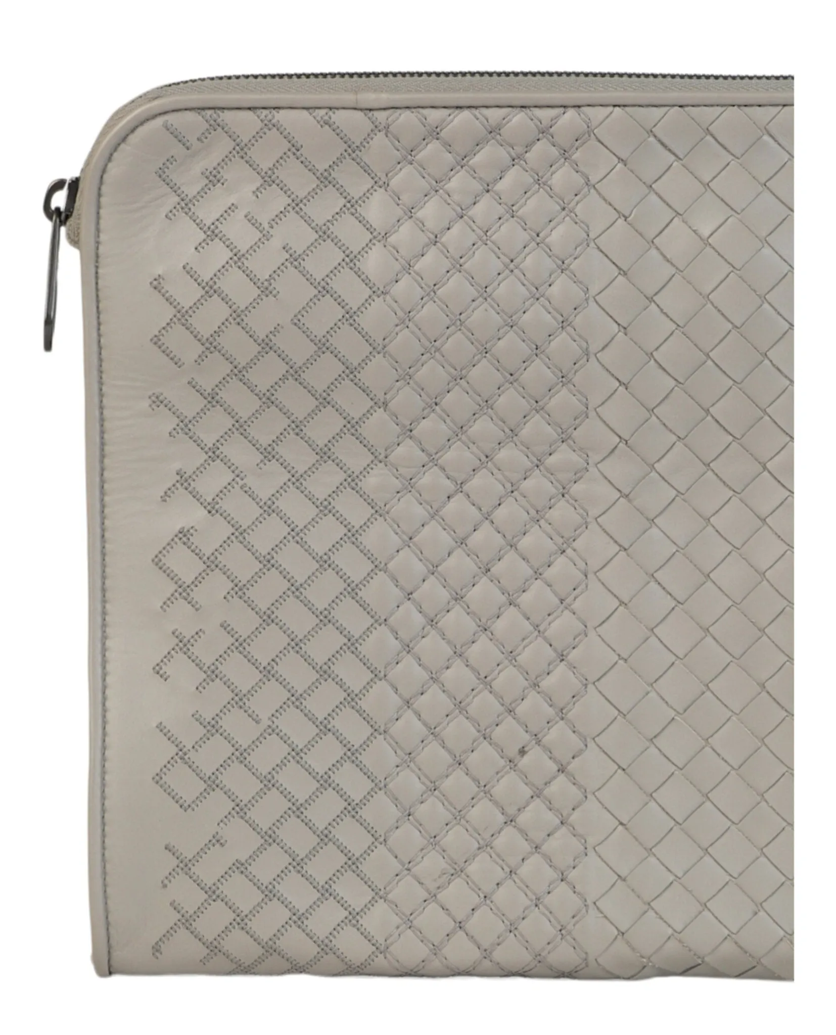Intrecciato Woven Clutch