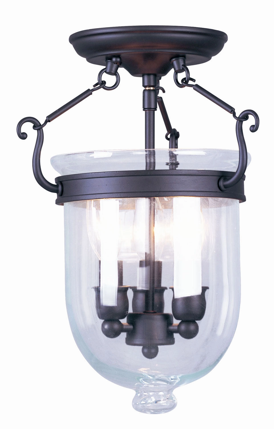 Jefferson Three Light Ceiling Mount Bronze Ceiling Lights Lighting discount price