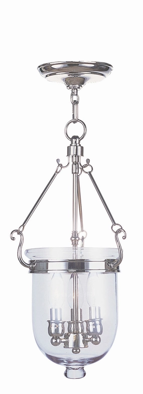 Jefferson Three Light Pendant Polished Nickel Ceiling Lights Lighting discount price