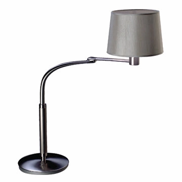 Jesco Lighting TL616 Club Room One Light Table Lamp Lamp Pewter, Nickel, Silver Sale on Modern Lamps