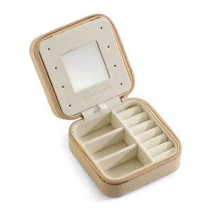 Jewelry Travel Case - Beige