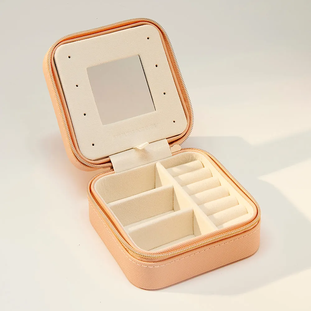 Jewelry Travel Case - Beige