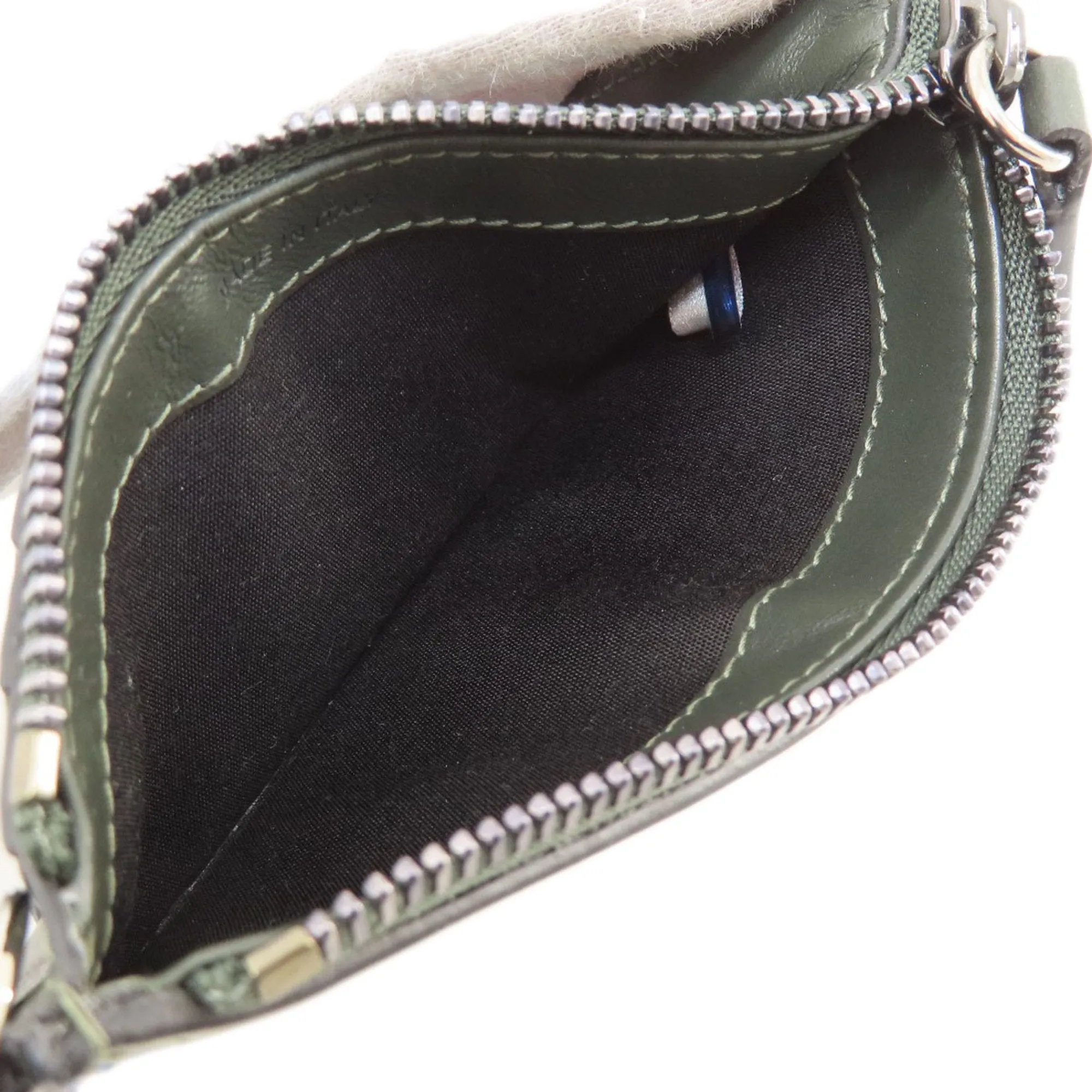 Jimmy Choo blue  Leather Coin Purse/Coin Case (Pre-Owned)