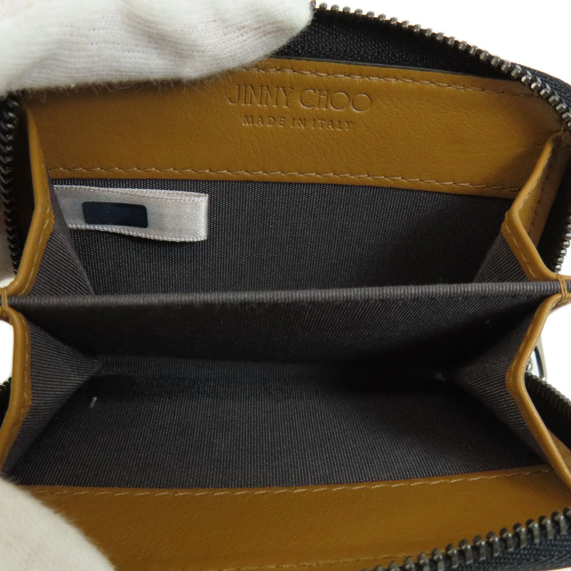 Jimmy Choo   Leather Coin Purse/Coin Case (Pre-Owned)