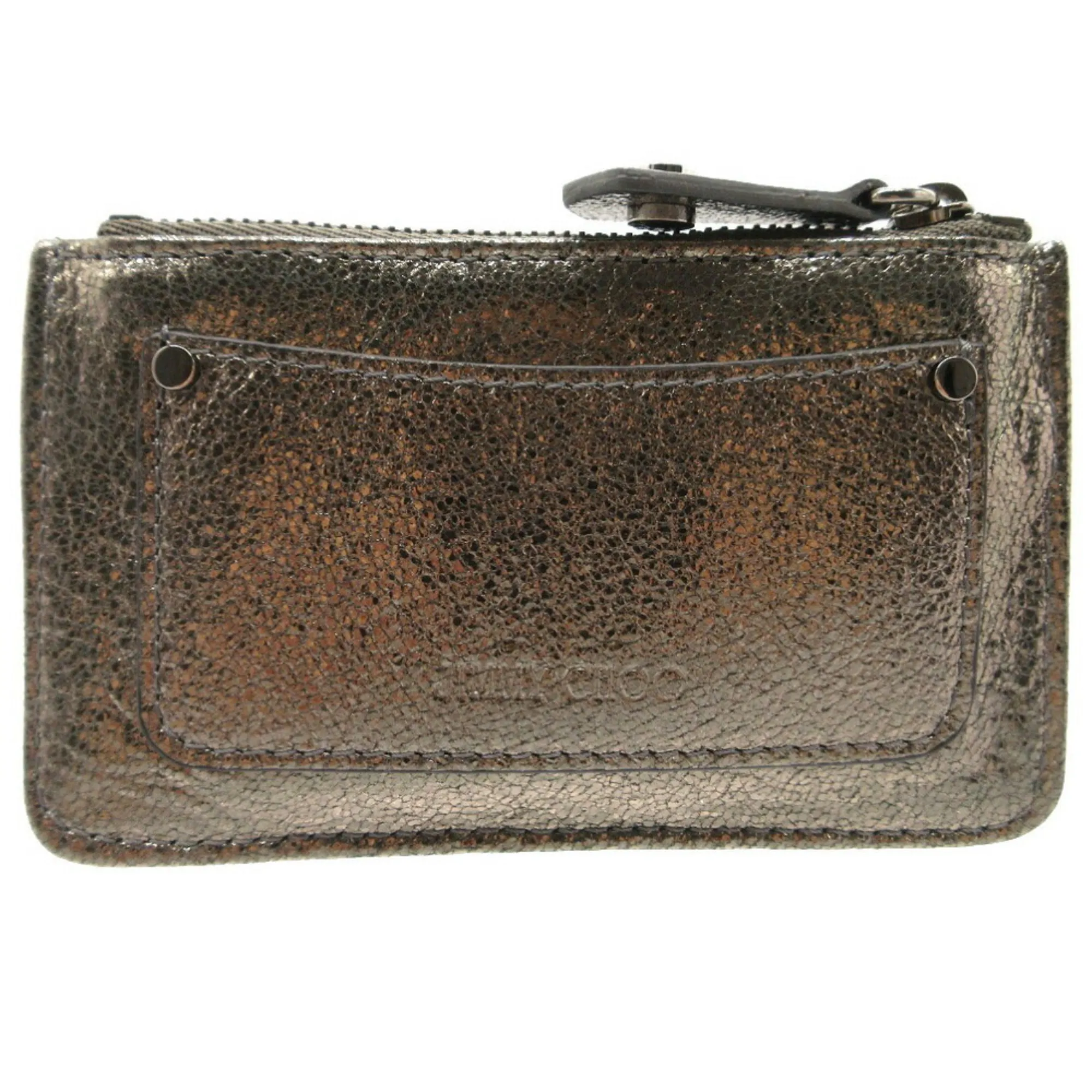 Jimmy Choo  Leather Coin Purse/Coin Case (Pre-Owned)