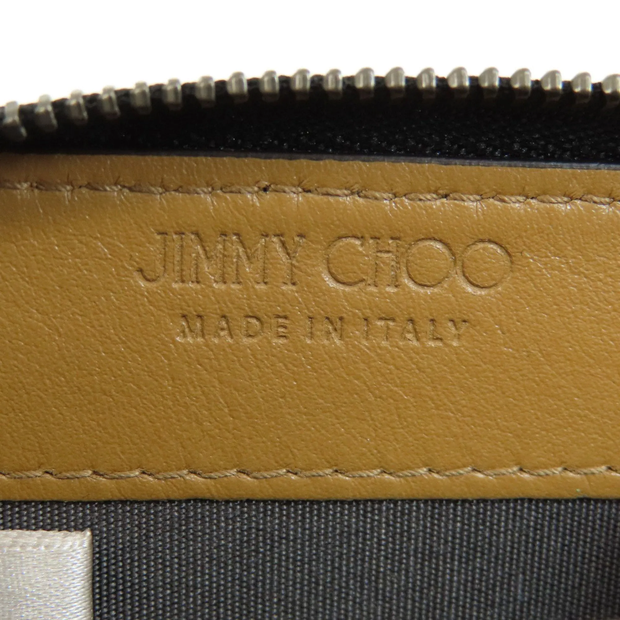 Jimmy Choo   Leather Coin Purse/Coin Case (Pre-Owned)