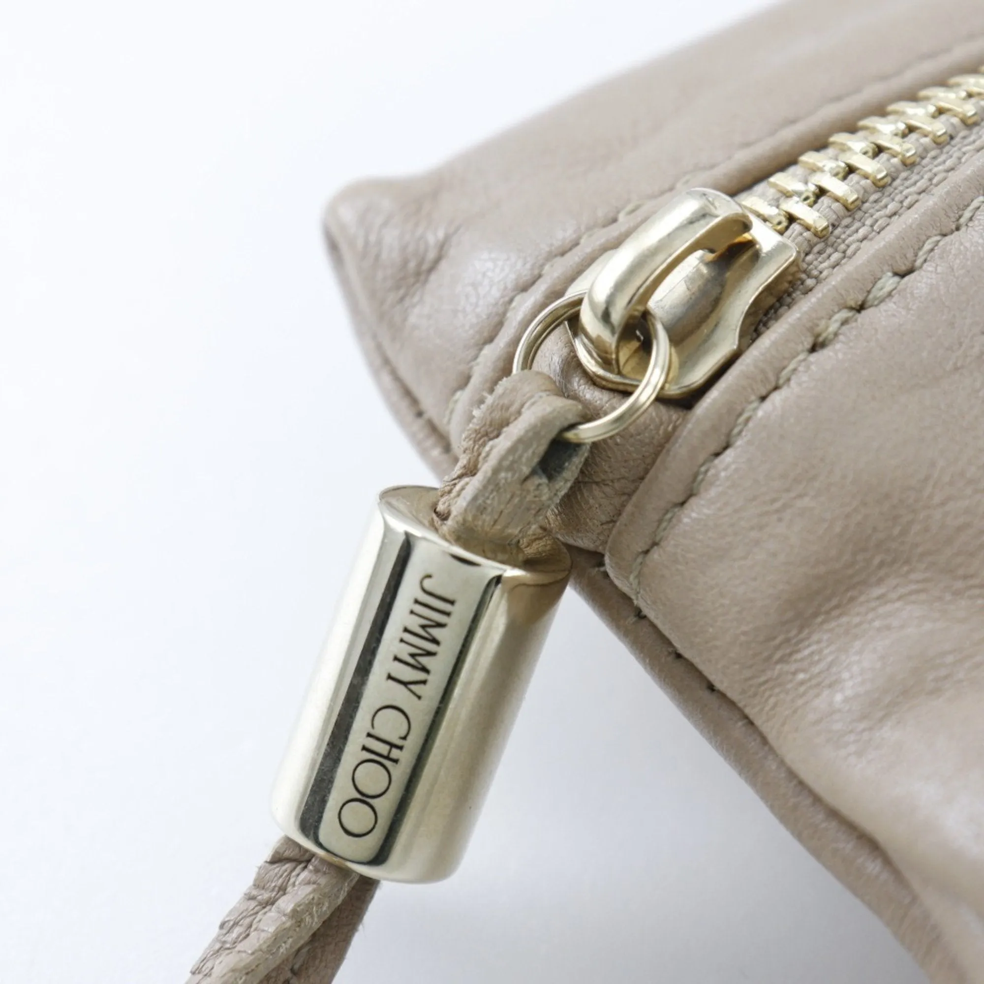 Jimmy Choo Leather Pouch (Pre-Owned)