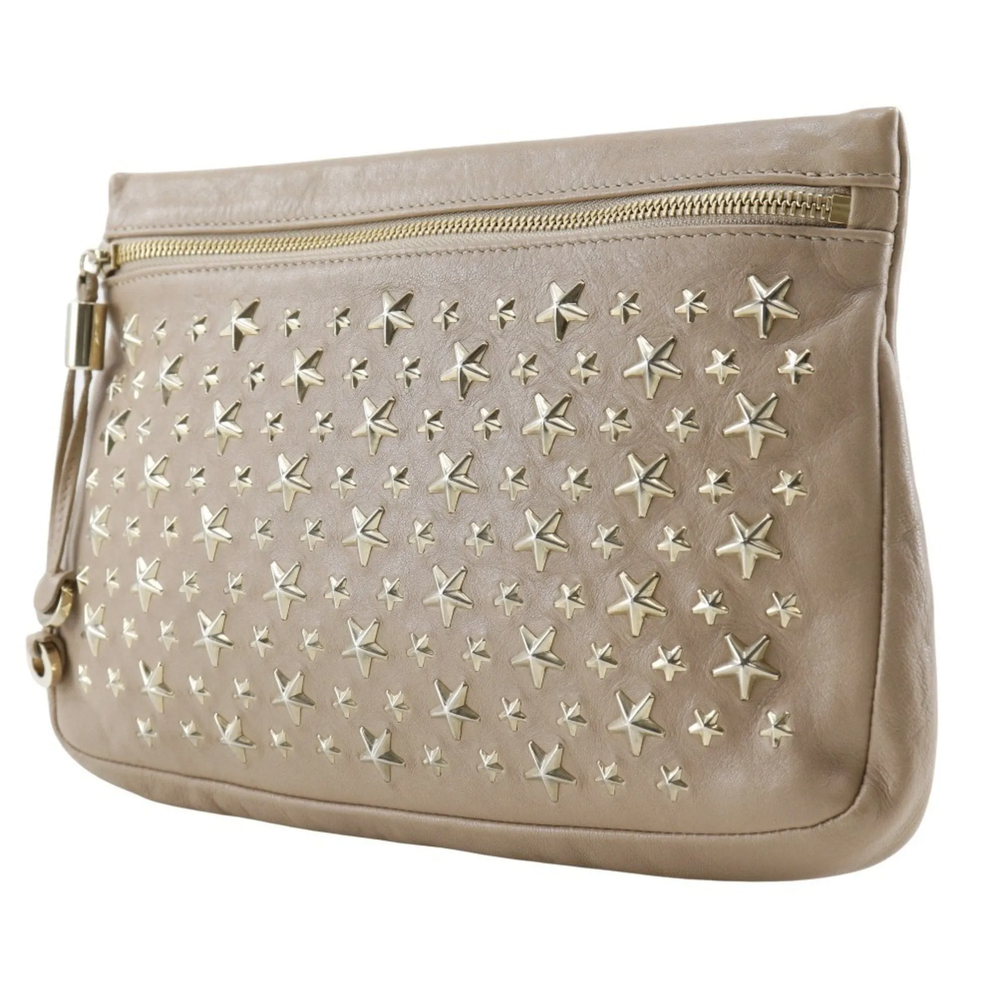 Jimmy Choo Leather Pouch (Pre-Owned)