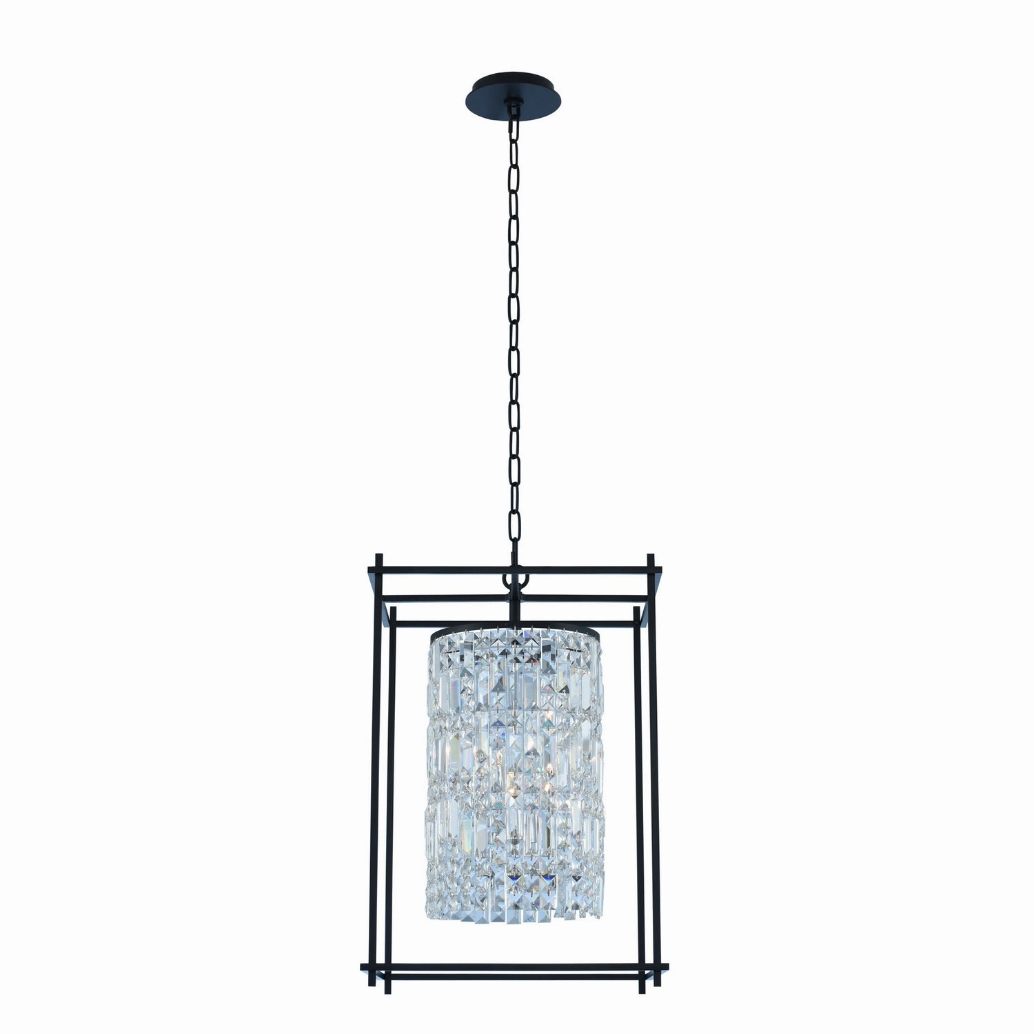 Joni Four Light Foyer Pendant Matte Black Ceiling Lights Lighting outlet store