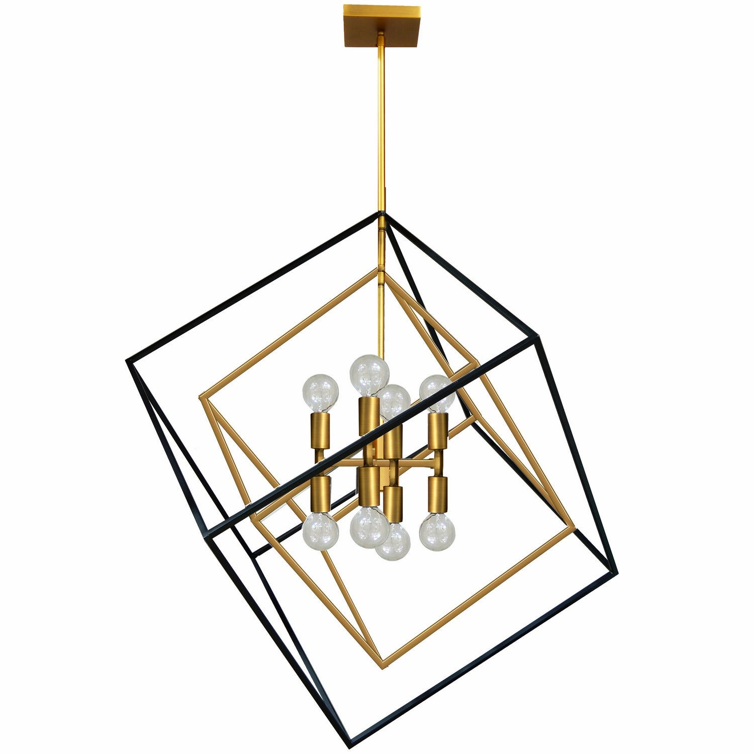 Kappa Eight Light Pendant Vintage Bronze Ceiling Lights Lighting cheap deals