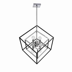 Kappa Six Light Pendant Polished Chrome Ceiling Lights Lighting cheap deals