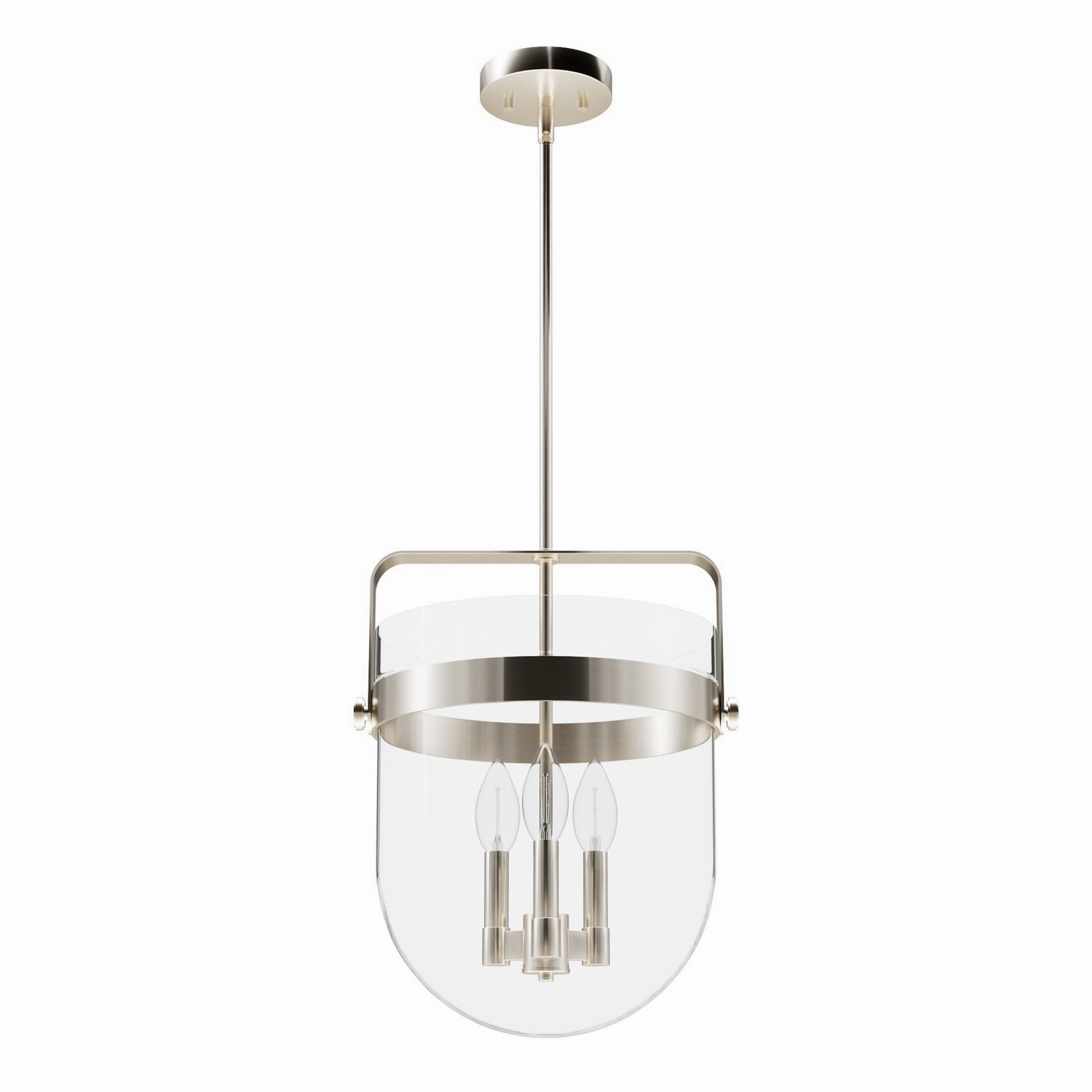 Karloff Three Light Pendant Brushed Nickel Ceiling Lights Lighting cheap deals
