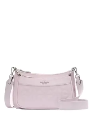 Kate Spade New York Duet Spade Flower Quilted Nylon Crossbody