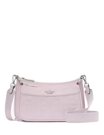 Kate Spade New York Duet Spade Flower Quilted Nylon Crossbody