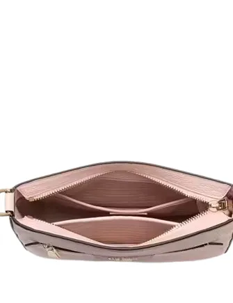 Kate Spade New York Hudson Pebbled Leather Messenger Crossbody