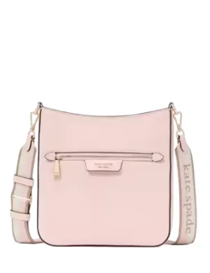 Kate Spade New York Hudson Pebbled Leather Messenger Crossbody