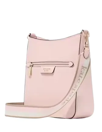 Kate Spade New York Hudson Pebbled Leather Messenger Crossbody