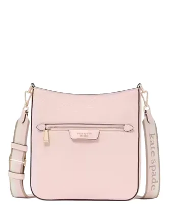Kate Spade New York Hudson Pebbled Leather Messenger Crossbody