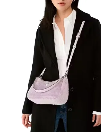Kate Spade New York Kayla Faux Fur Small Convertible Shoulder Bag