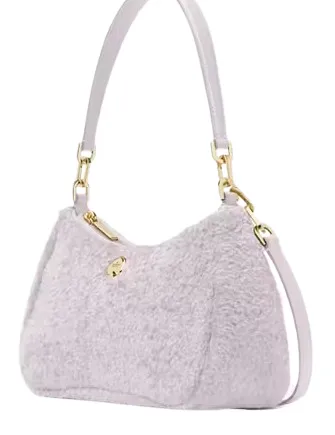 Kate Spade New York Kayla Faux Fur Small Convertible Shoulder Bag
