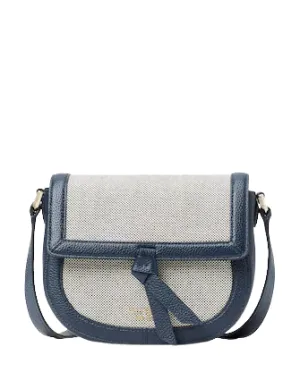 Kate Spade New York Knott Canvas Medium Saddle Bag