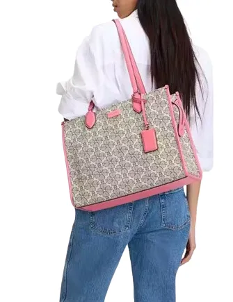 Kate Spade New York Spade Flower Coated Canvas Large Market Tote