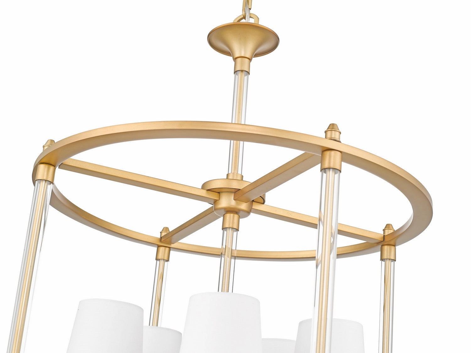 Katerina Five Light Chandelier Rubbed Brass Energy-saving Ceiling Lights store