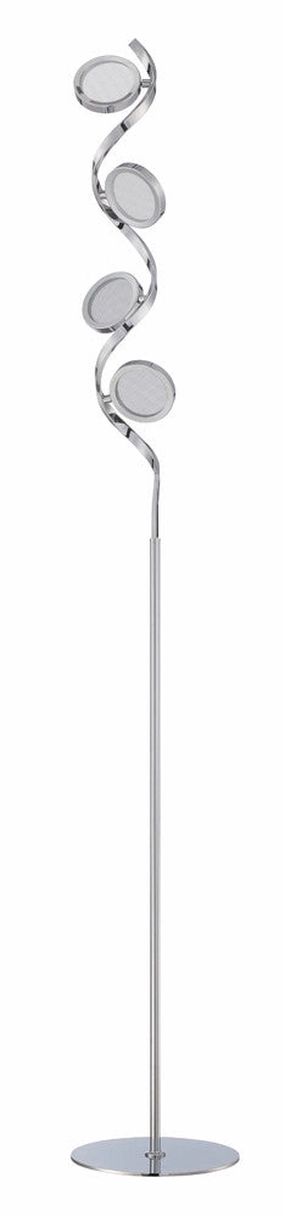 Kendal Lighting FL4092-CH Milan Led Floor Lamp Lamp Chrome Buy Lamps cheap online