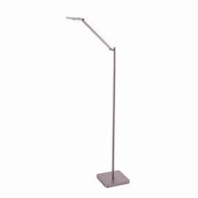 Kendal Lighting FL5020-SN  Lamps - Floor Lamps Lamp Pewter, Nickel, Silver Buy Lamps cheap online