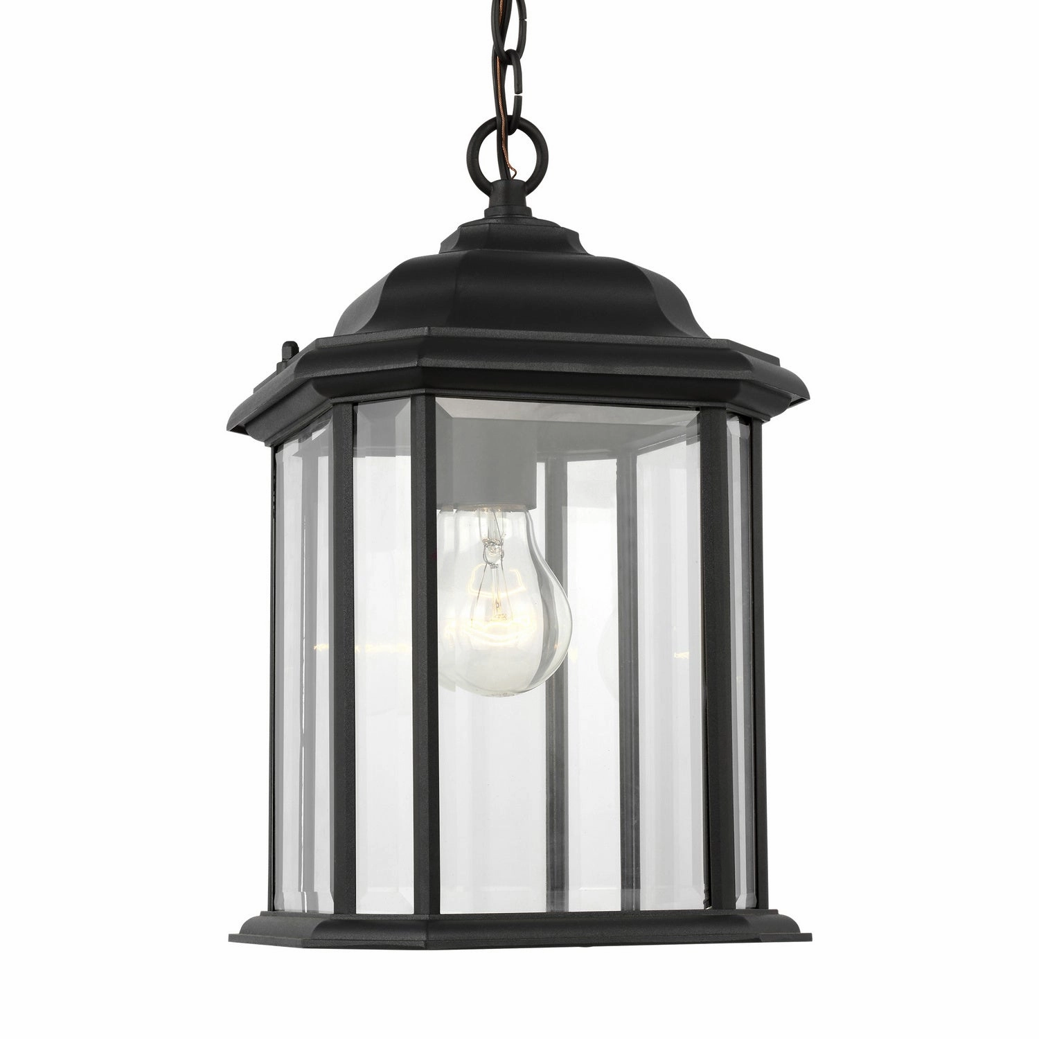 Kent One Light Outdoor Pendant Black Modern Outdoor Hanging Lights