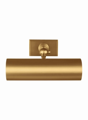 Kenyon One Light Picture Light Burnished Brass Wall Lights for patio sale