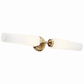 Kichler Two Light Bath Stylish Wall Lights offers