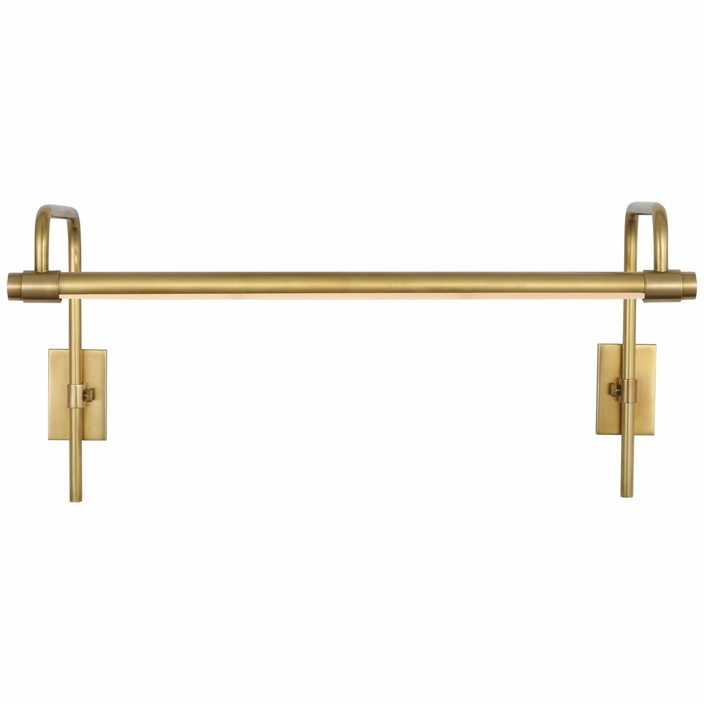 Kidd LED Picture Light Hand-Rubbed Antique Brass Wall Lights for patio sale