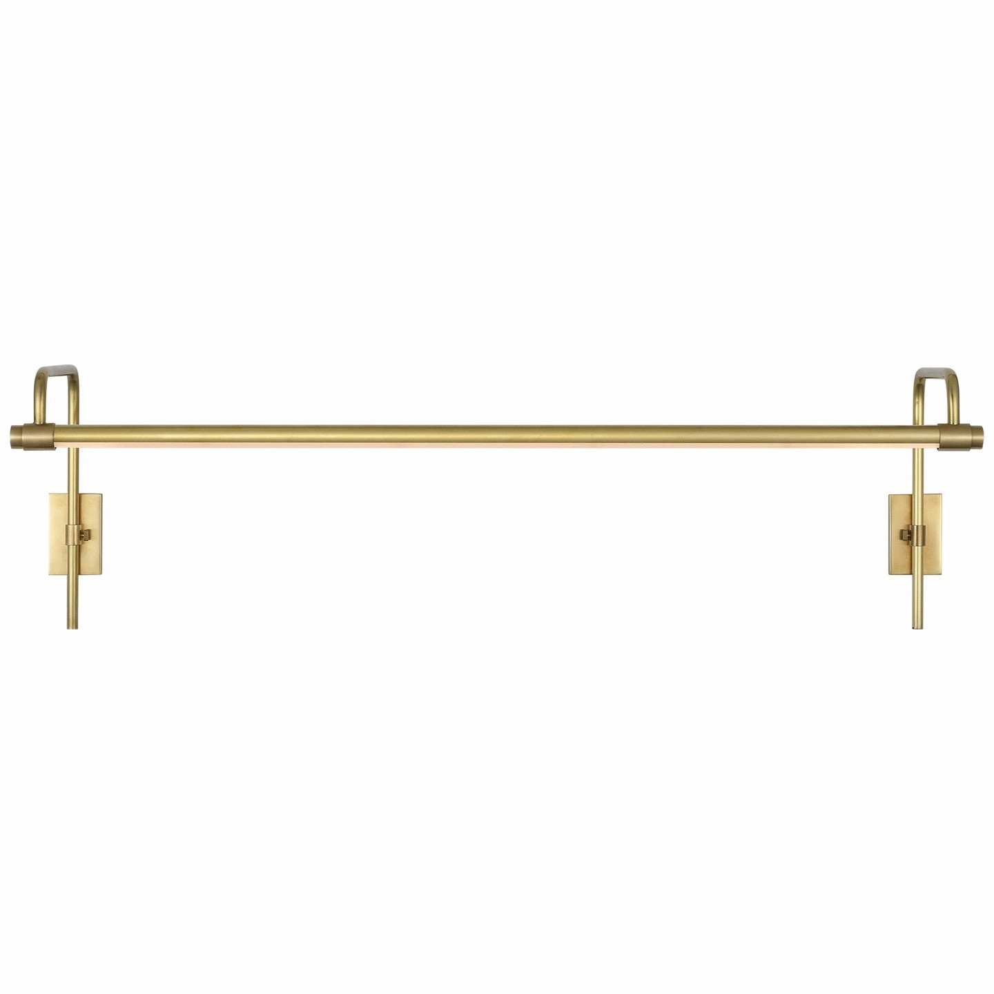 Kidd LED Picture Light Hand-Rubbed Antique Brass Wall Lights for patio sale