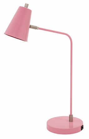 Kirby LED Table Lamp Pink Desk Lamps Lighting sale online