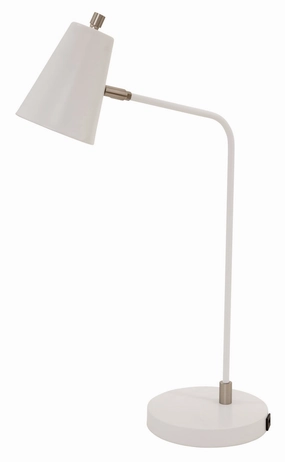 Kirby LED Table Lamp White Desk Lamps Lighting sale online