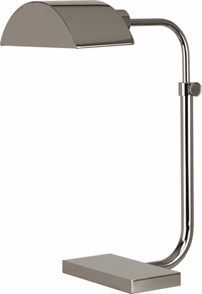 Koleman One Light Table Lamp Polished Nickel Desk Lamps Lighting sale online