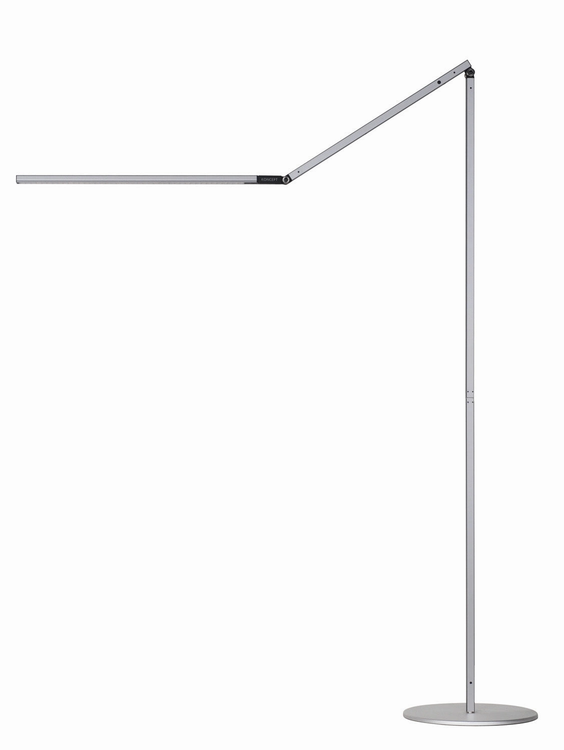 Koncept Lighting AR5000-CD-SIL-FLR  Z-Bar Lamp Silver Buy Lamps cheap online