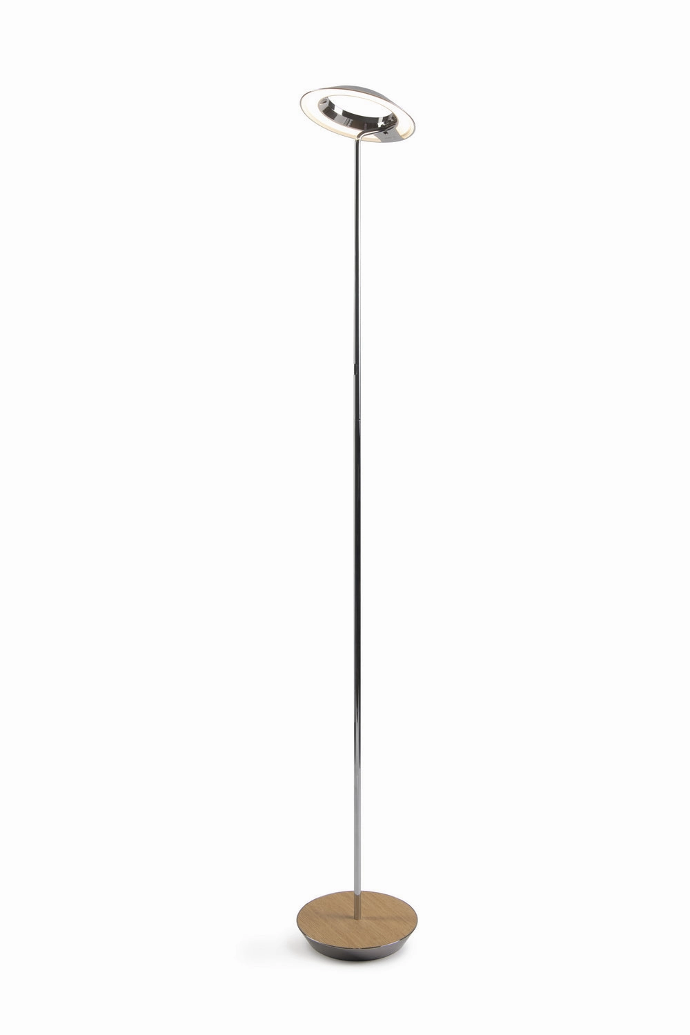 Koncept Lighting RYO-SW-CRM-WOK-FLR Modern Royyo Lamp Chrome, White Oak Base Plate Buy Lamps cheap online