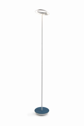Koncept Lighting RYO-SW-MWT-AZF-FLR Modern Royyo Lamp Matte White, Azure Felt Base Plate Buy Lamps cheap online