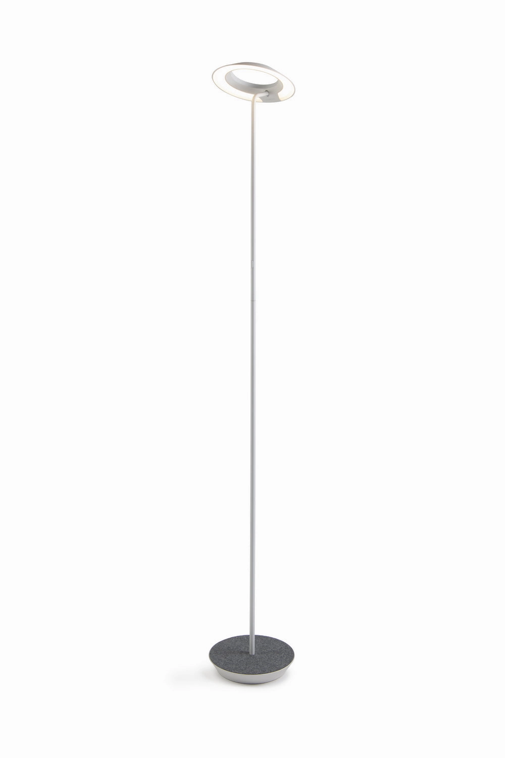 Koncept Lighting RYO-SW-MWT-OXF-FLR Modern Royyo Lamp Matte White, Oxford Felt Base Plate Buy Lamps cheap online