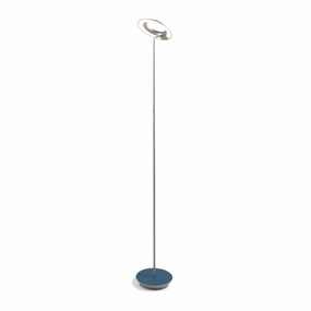 Koncept Lighting RYO-SW-SIL-AZF-FLR Modern Royyo Lamp Silver, Azure Felt Base Plate Buy Lamps cheap online
