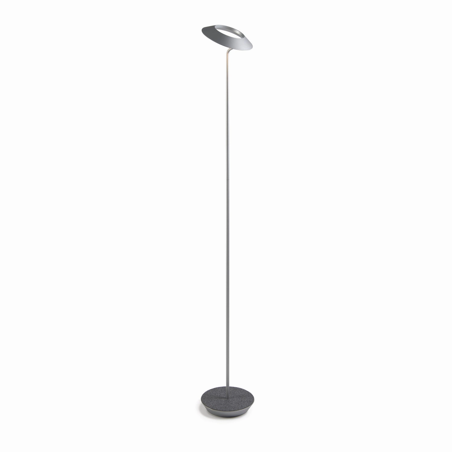 Koncept Lighting RYO-SW-SIL-OXF-FLR Modern Royyo Lamp Silver, Oxford Felt Base Plate Buy Lamps cheap online