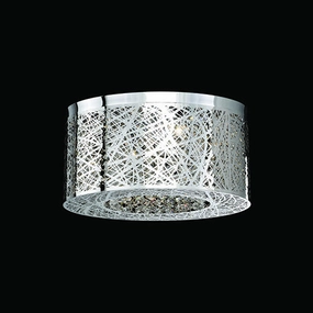Kuzco Flush Mounts 510106 Ceiling Light - Chrome Online shop Ceiling Lights