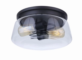 Laclede Two Light Outdoor Flush Mount Midnight Outdoor Ceiling Mount Lighting special offer